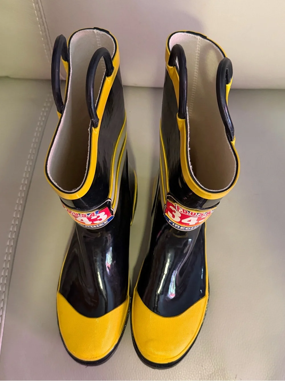 Western Fire Chief F.D.U.S.A. 343 Fire chief Rain Boot Women’s Size B5